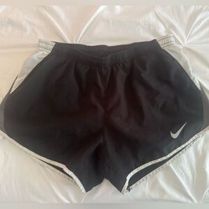 Nike Black and White Athletic Shorts Performance